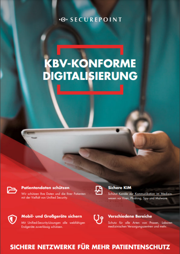 Vorschaubild Prospekt KBV-konforme Digitalisierung