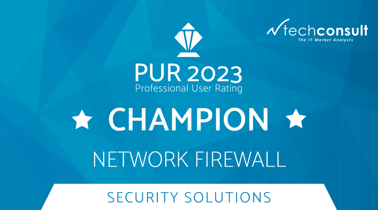 PUR Award 2023 for Network Firewall