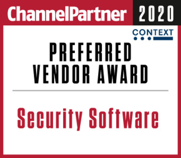 Auszeichnung von ChannelPartner für Preferred Vendor Award 2020