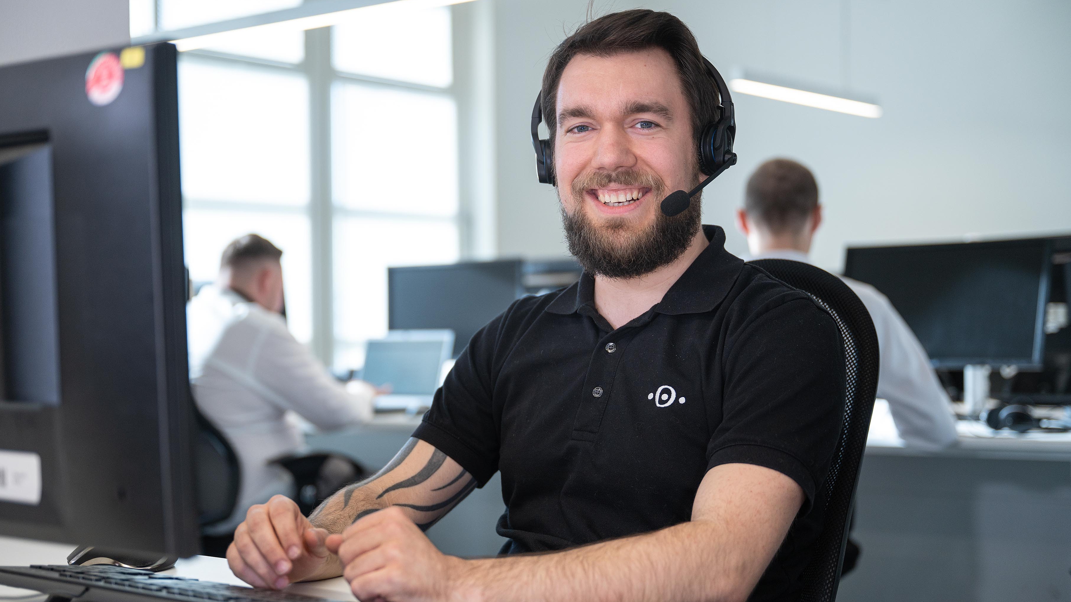 1st Level-Support für Endkunden mit abgeschlossenem und gültigem Support-Vertrag. Securepoint Mitarbeiter vom IT-Support