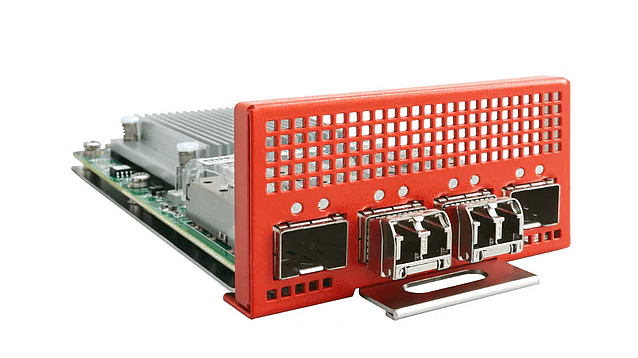 Securepoint SFP expansion card Image of the SFP expansion card
