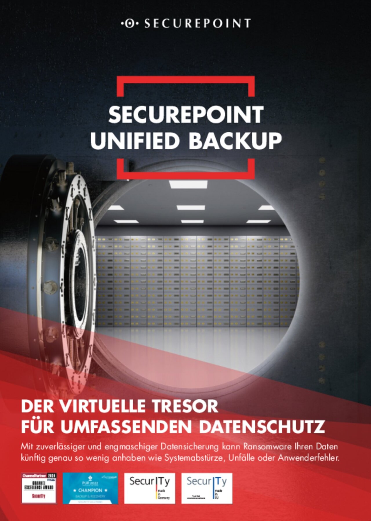 Titelbild des Prospektes Unified Backup