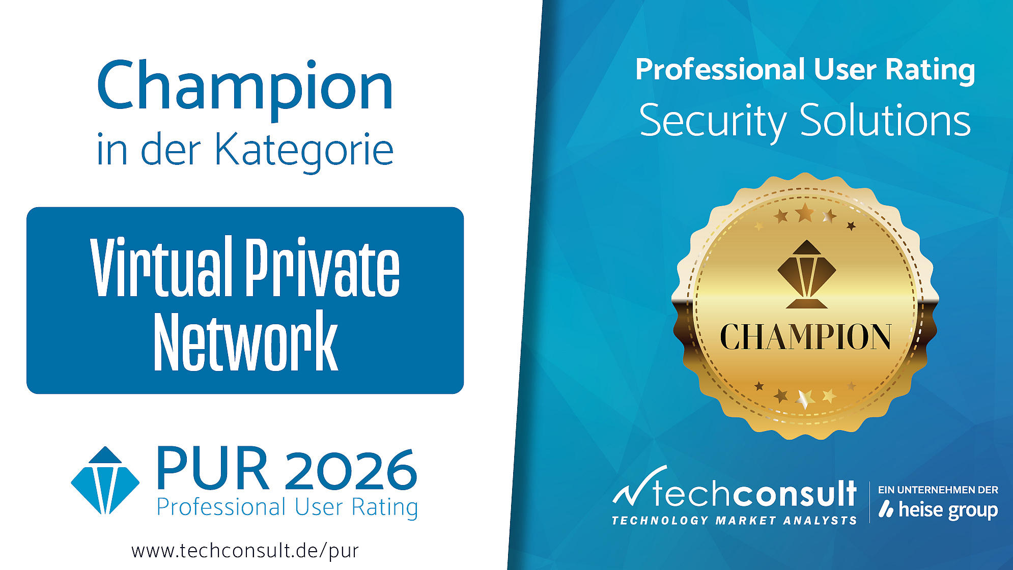 Champion 'Virtual Private Network' - PUR 2026 Award: PUR Champion 'Virtual Private Network' 2026