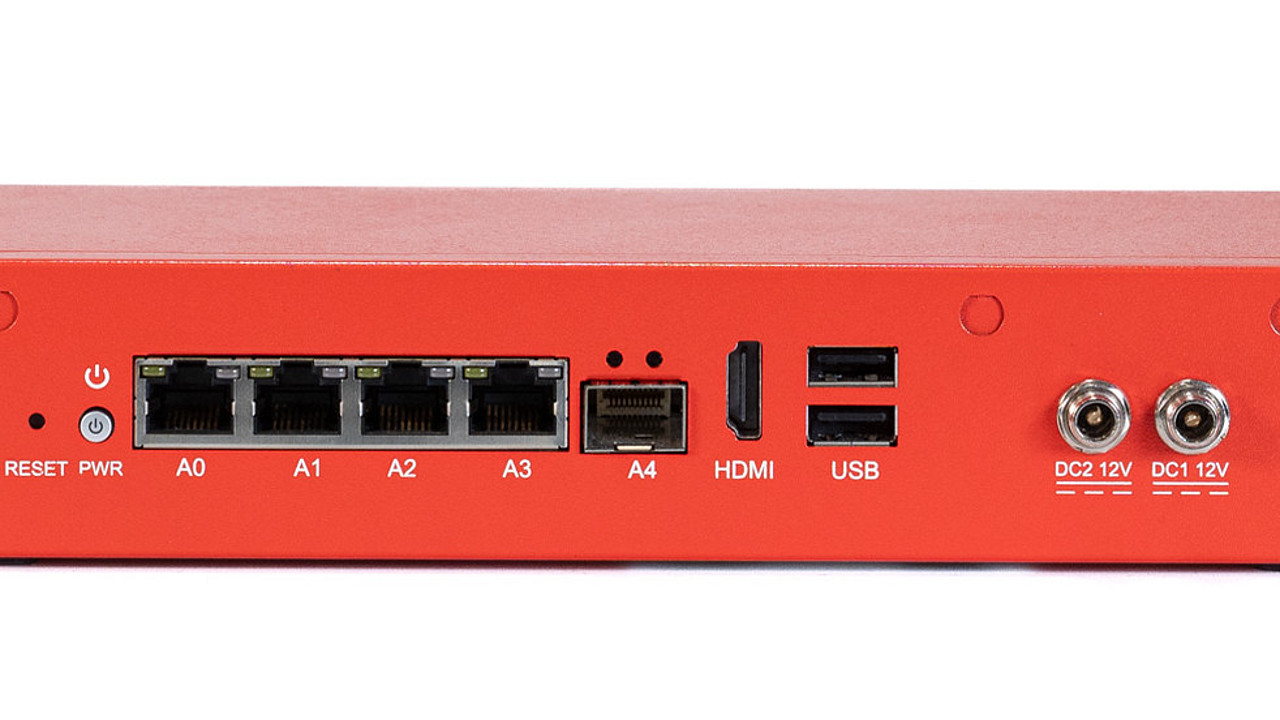 Securepoint RC200 G5 - Rückansicht Rückansicht der Securepoint RC200 G5 UTM-Firewall