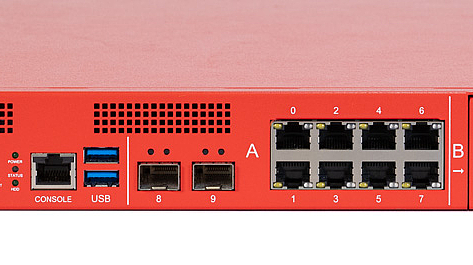 Frontansicht der Securepoint RC1000 G5 UTM-Firewall