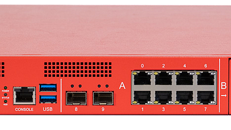 Frontansicht der Securepoint RC1000 G5 UTM-Firewall