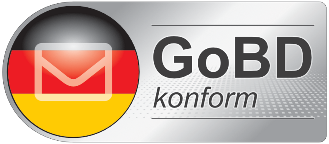 Symbol für Mail Archiv mit GoBD Konform