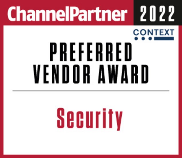 Auszeichnung von ChannelPartner für Preferred Vendor Award 2022