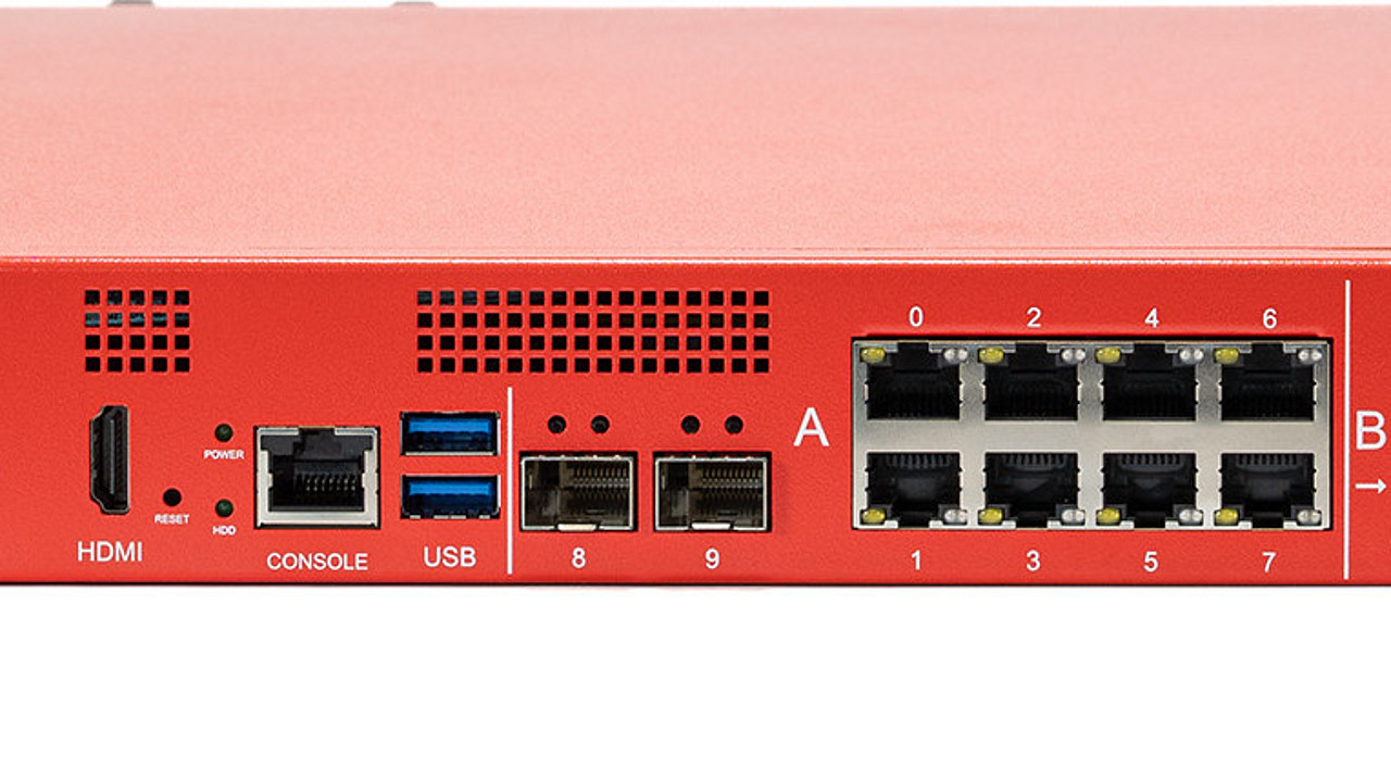 Frontansicht der Securepoint UTM-Firewall RC1000R Generation 6