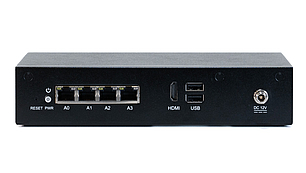 Rückansicht der Securepoint Black Dwarf Pro G5 UTM-Firewall