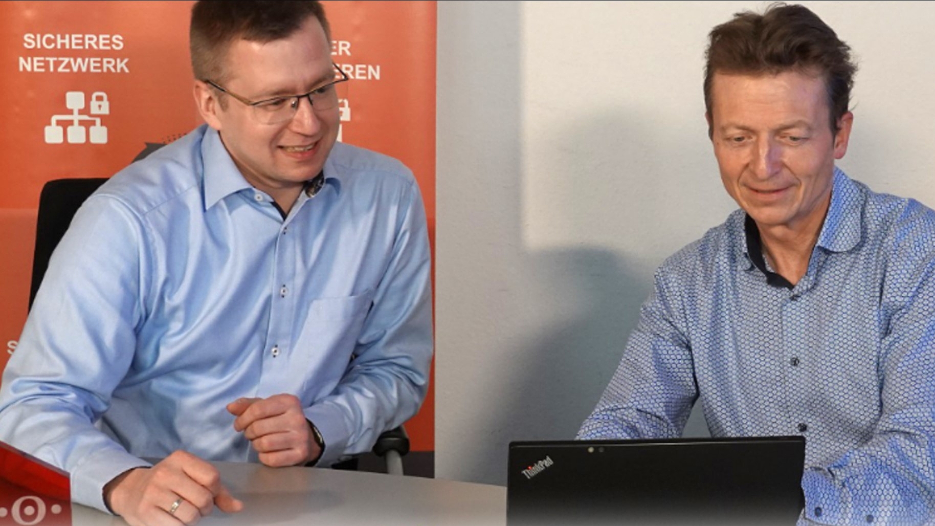 Bessin GmbH Geschäftsführer Martin Bortic (re.) und IT-Leiter André Wandschneider. Bessin GmbH Geschäftsführer Martin Bortic (rechts) und IT-Leiter André Wandschneider.