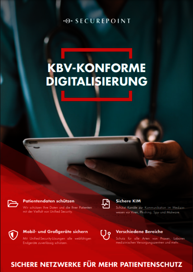 Vorschaubild Prospekt KBV-konforme Digitalisierung