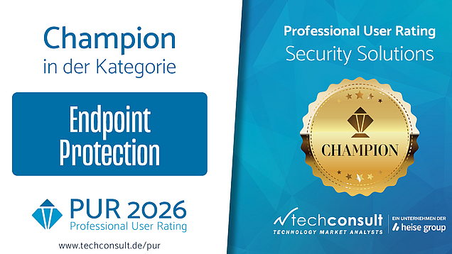 Award: PUR Champion 'Endpoint Protection' 2026