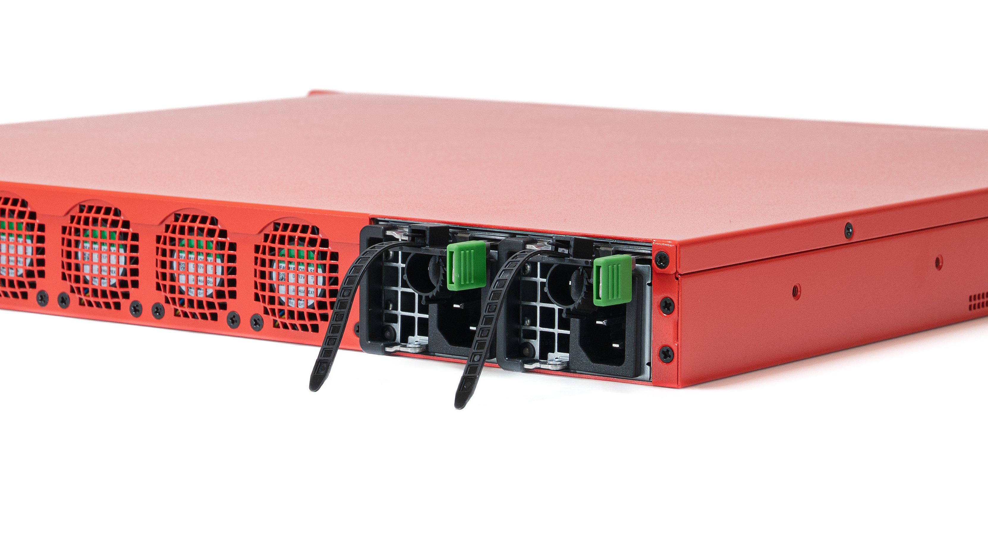 Redundante Netzgeräte für mehr Sicherheit Zwei eingebaute Netzgeräte der RC2000R G6 UTM-Firewall