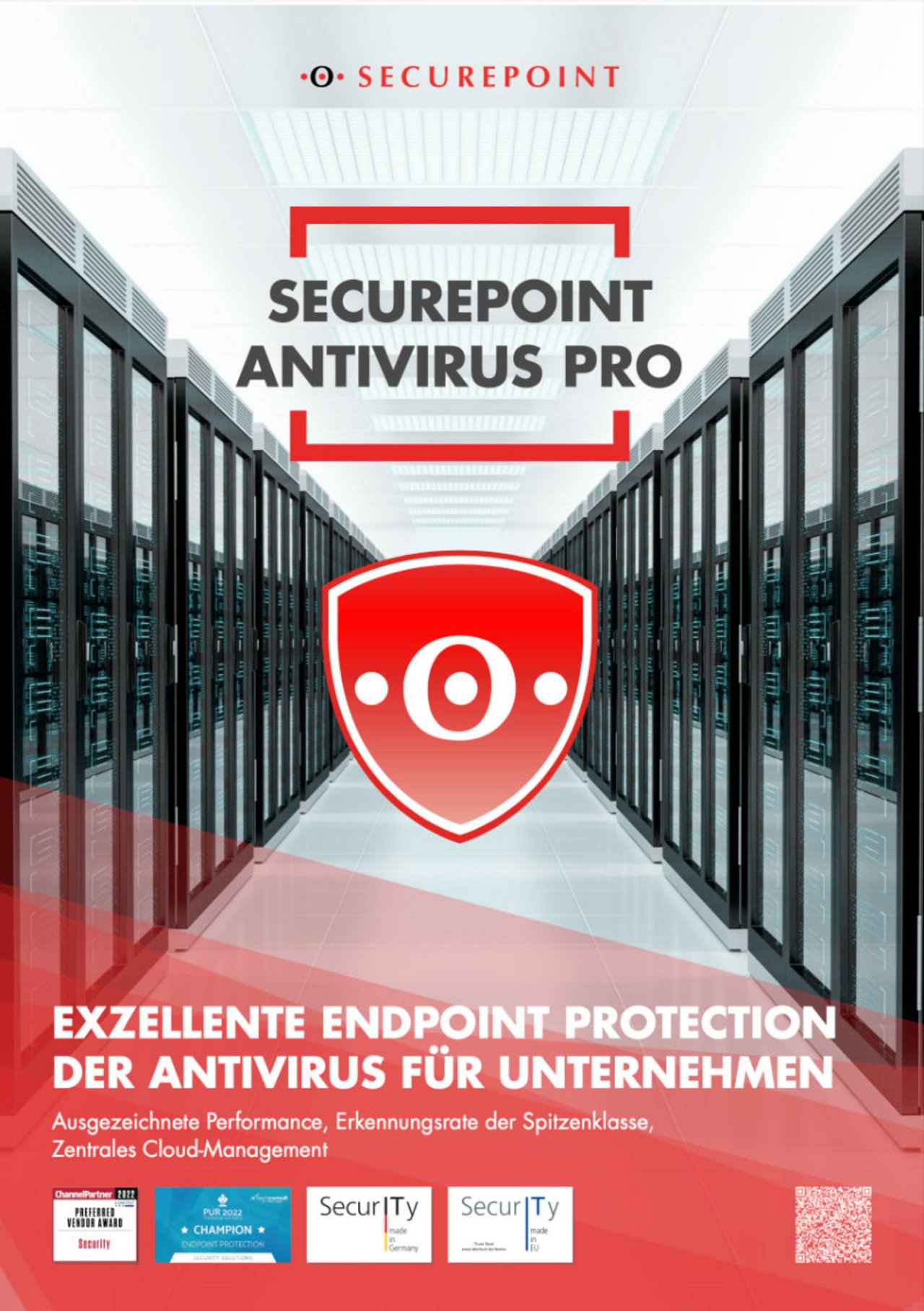 Cover picture of the Securepoint Antivirus Pro brochure