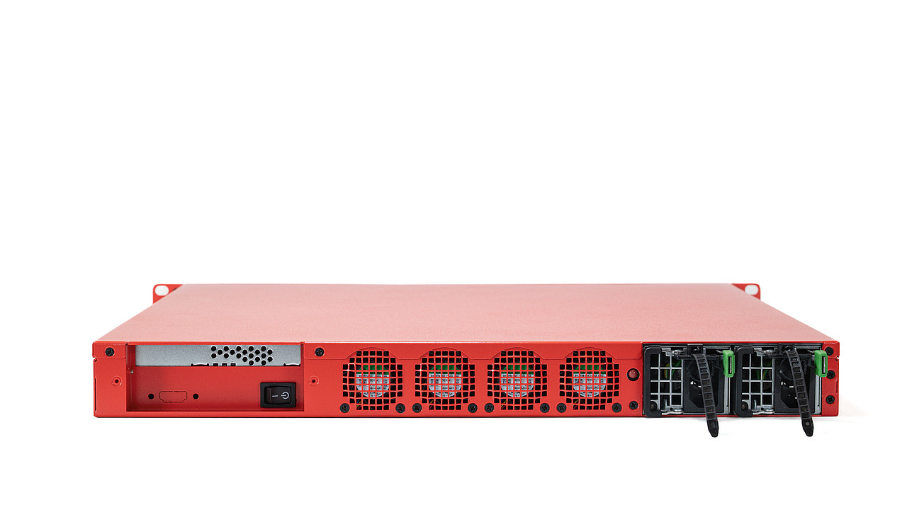 Rückansicht der Securepoint UTM-Firewall RC400R Generation 6