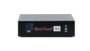 Frontansicht der Securepoint Black Dwarf G5 UTM-Firewall