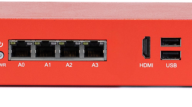 Securepoint RC100 G5 - Rückansicht Rückansicht der Securepoint RC100 G5 UTM-Firewall
