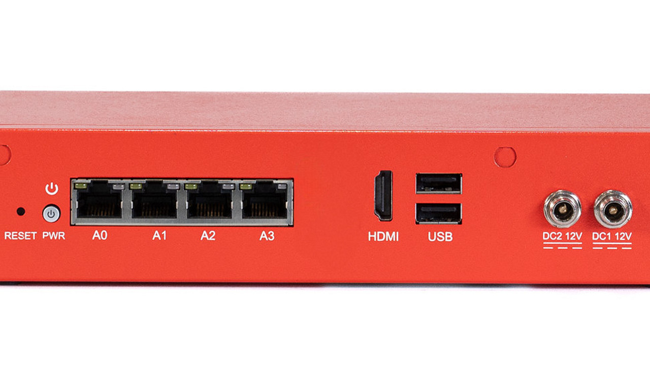 Rückansicht der Securepoint RC100 G5 UTM-Firewall