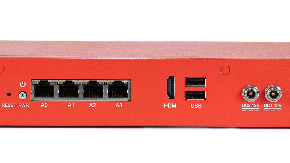 Rückansicht der Securepoint RC100 G5 UTM-Firewall
