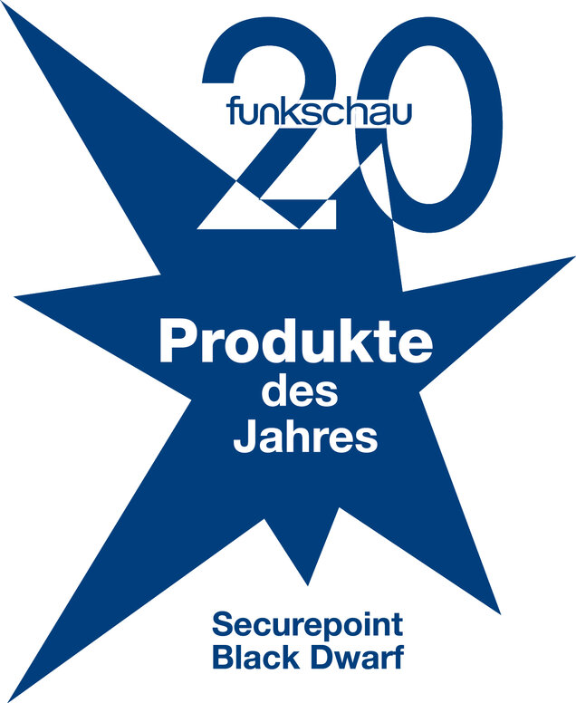 Auszeichnung der funkschau für Produkte des Jahres 2020