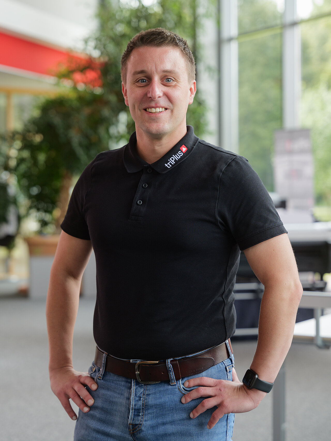 Christopher Hinrichs vom triPlus Systemhaus Christopher Hinrichs vom triPlus Systemhaus