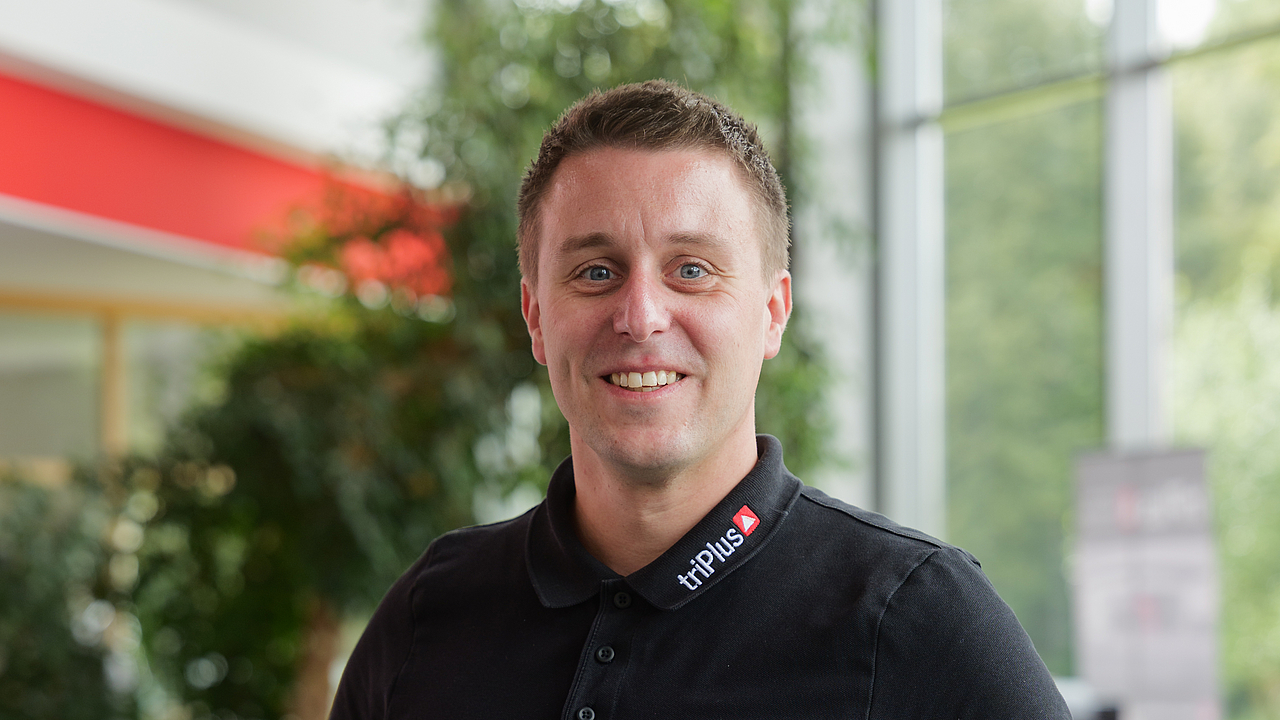 Christopher Hinrichs vom triPlus Systemhaus Christopher Hinrichs vom triPlus Systemhaus