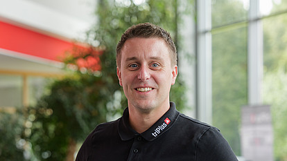 Christopher Hinrichs vom triPlus Systemhaus