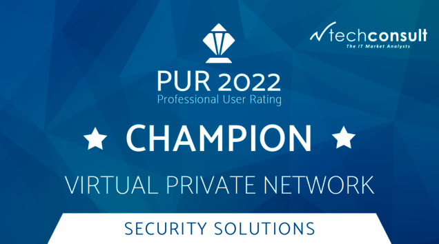 PUR Award 2022 für VPN