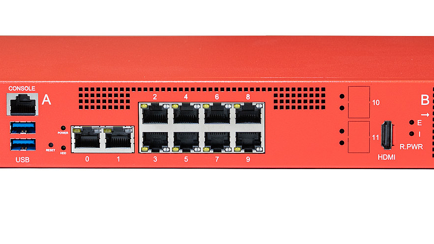 Ansicht der RC300S G6 Firewall von vorne