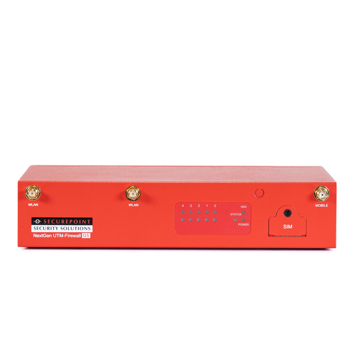 Frontansicht der Securepoint RC100 G5 UTM-Firewall