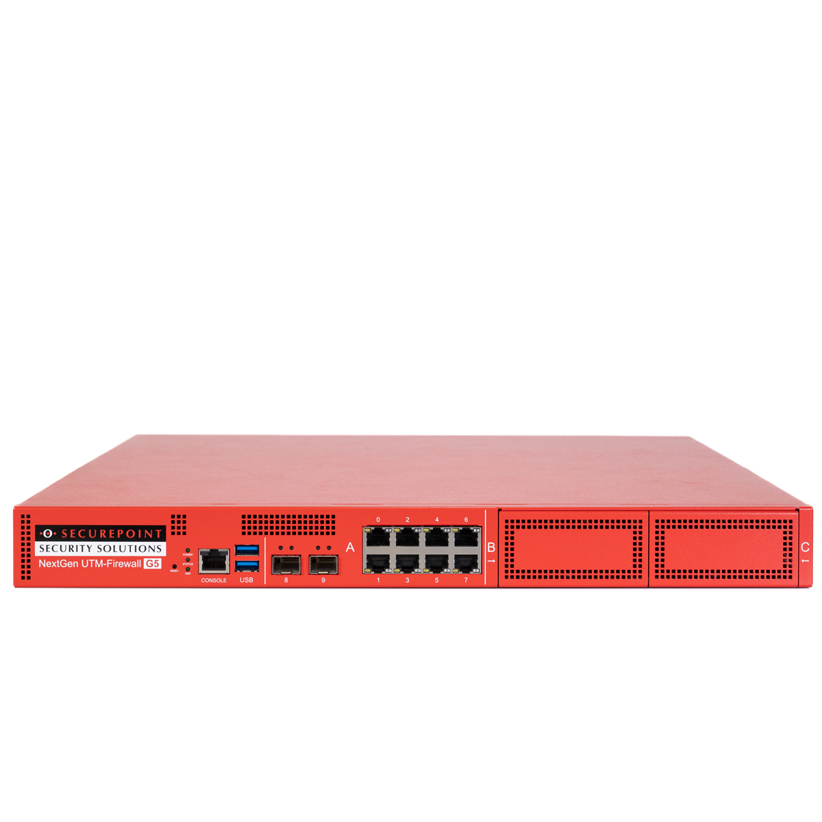 Vorderansicht der Securepoint RC350R G5 UTM-Firewall