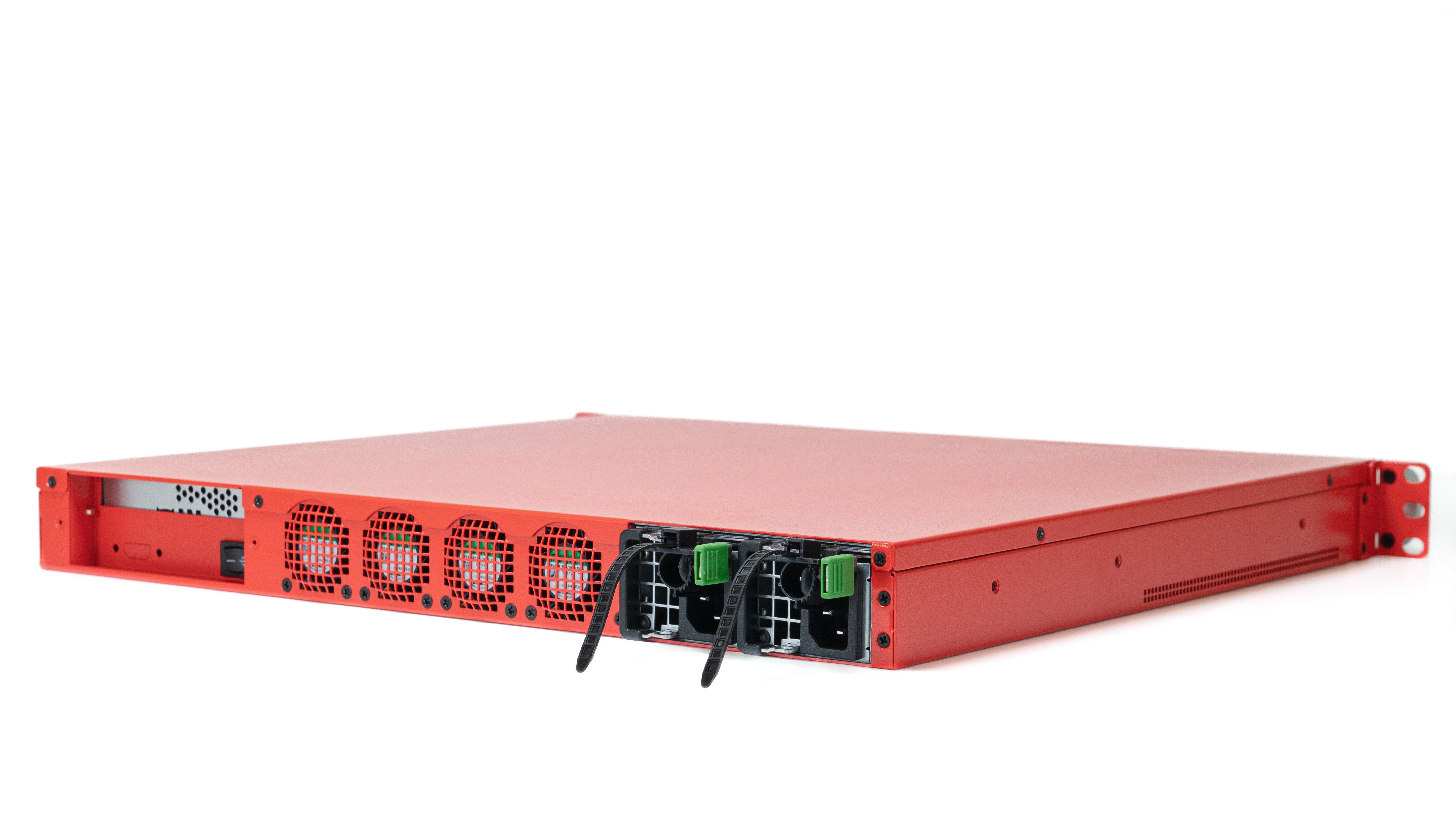 Redundante Netzgeräte für mehr Sicherheit Zwei eingebaute Netzgeräte der RC400R G6 UTM-Firewall