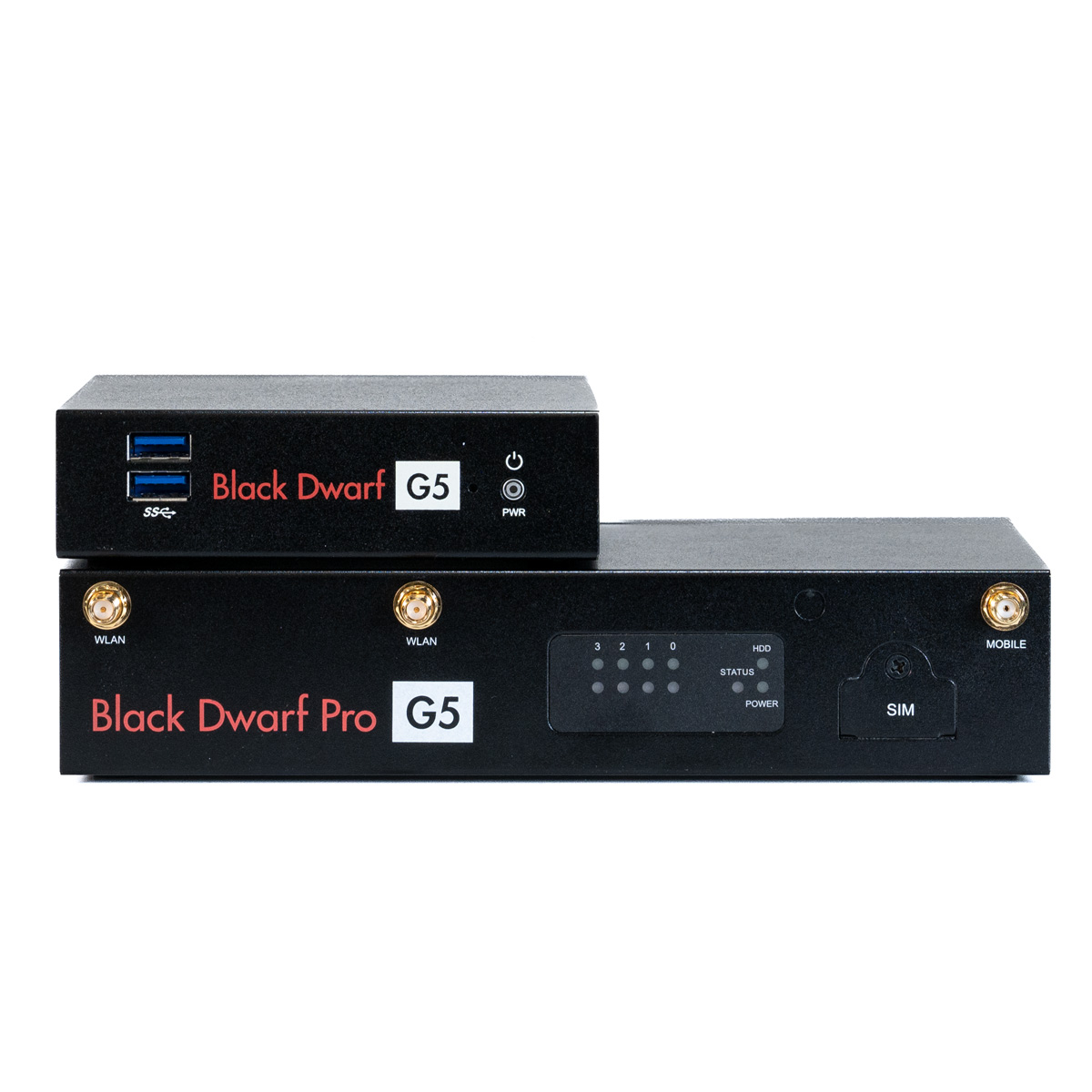 Stacked Black Dwarf hardware from Securepoint