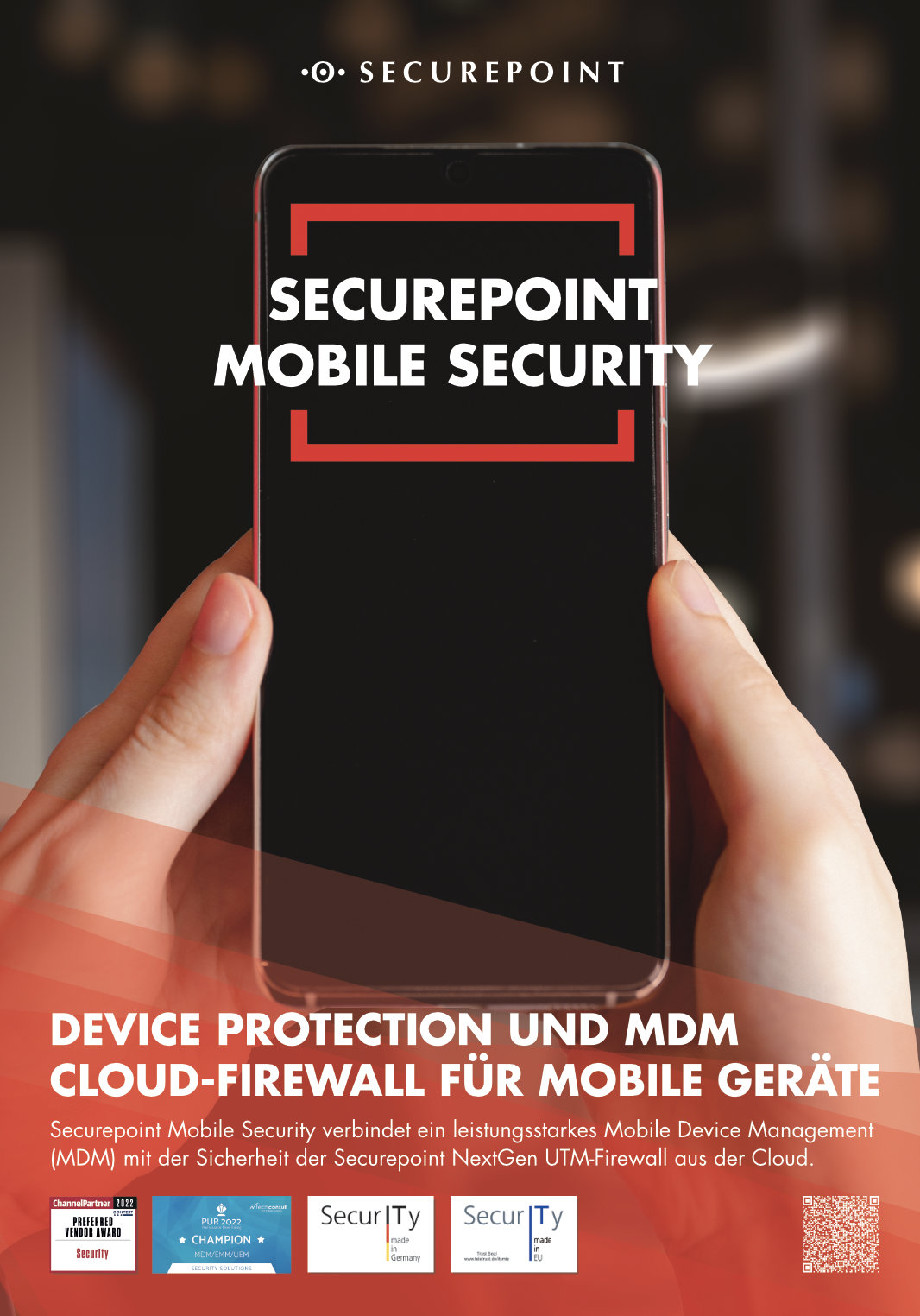 Mobile Security als Teil von Mobile Device Management von Securepoint Vorschau Broschüre Mobile Security