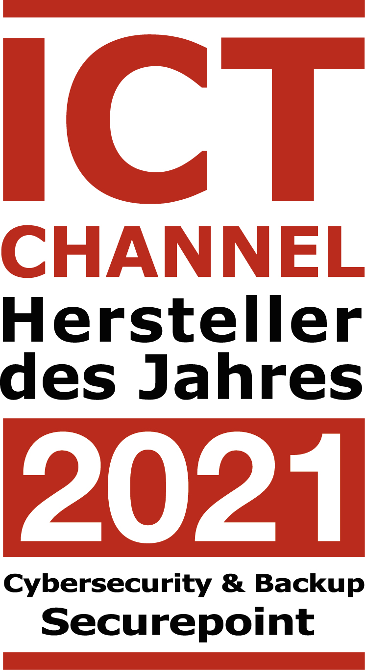 Auszeichnung ICT Hersteller des Jahres 2021 für Cybersecurity und Backup Auszeichnung ICT Hersteller des Jahres 2021 für Cybersecurity und Backup