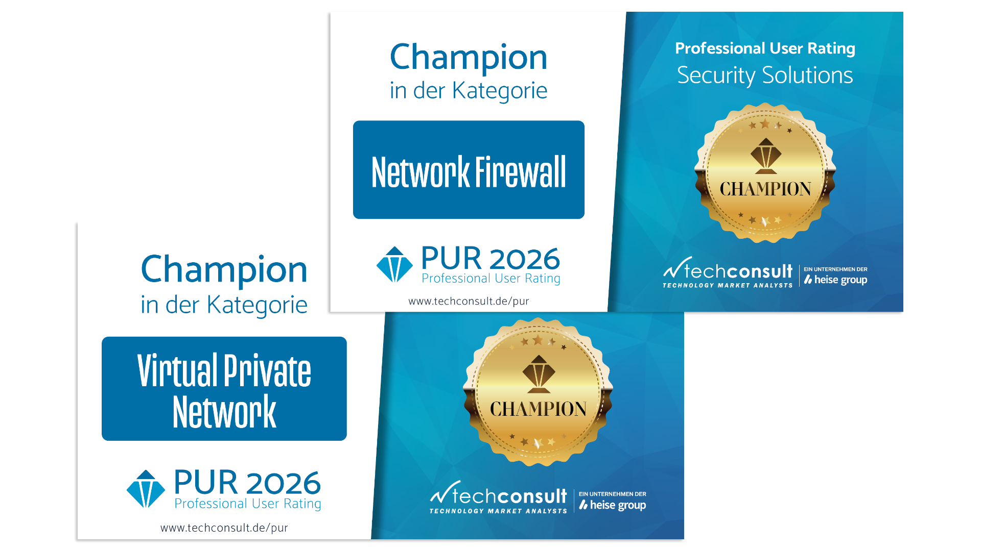 PUR-Champion-Awards VPN und Network-Firewall 2026
